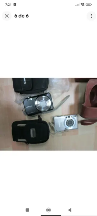 Cámaras de video antiguas y de fotos