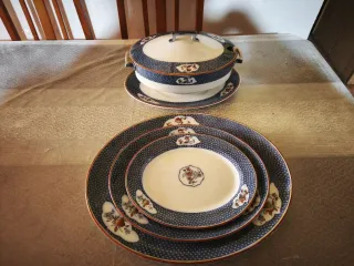 Vajilla Inglesa Ridgways Ming