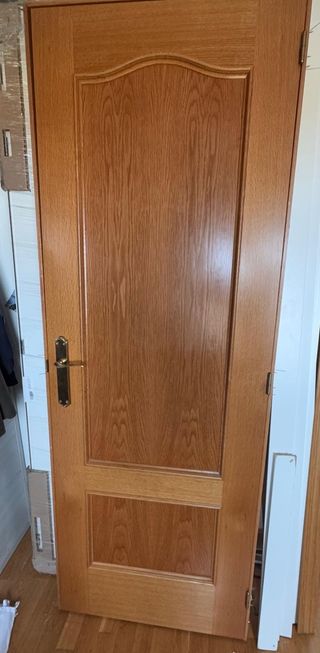 Pack 3 Puertas Madera Maciza