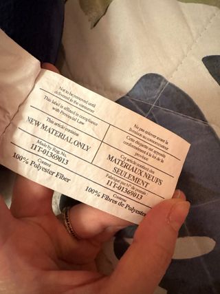 Cojín cervical azul de viaje