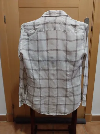 Camisa Mango Cuadros Talla S