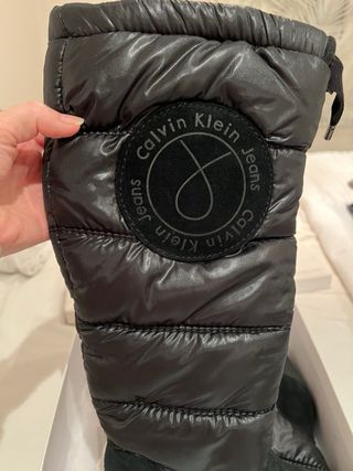 Botas Calvin Klein Negras Cuña