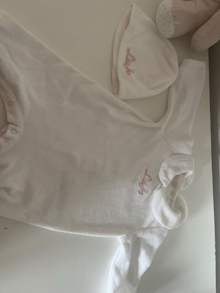 Tuta neonato Liu Jo bianca