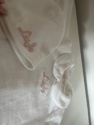 Tuta neonato Liu Jo bianca