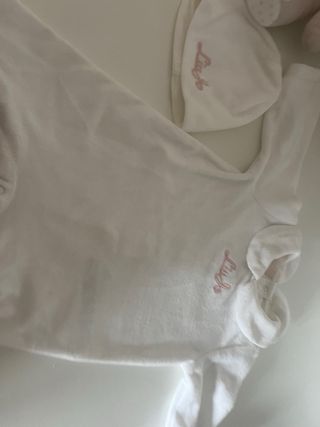 Tuta neonato Liu Jo bianca