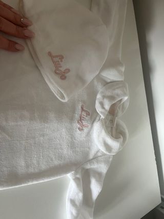 Tuta neonato Liu Jo bianca