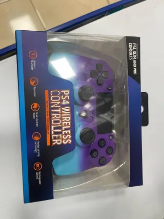 Mando PS4 Inalámbrico Azul/Morado