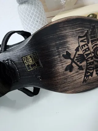 Sandalias de piel negras