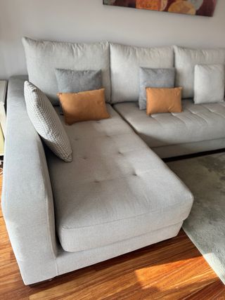 Sofá Fama Manacor gris Aquaclean