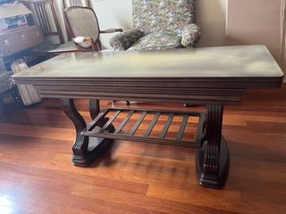 Mesa de madera maciza