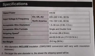 Máquina Pelacables CREWORKS Eléctrica