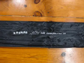 Caña de pesca surfcasting verde