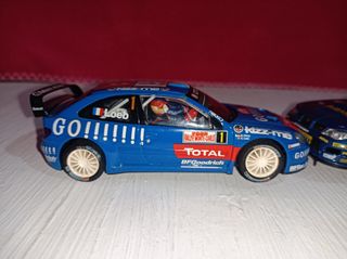 Scalextric Pack Subaru Solberg + Citroën Loeb