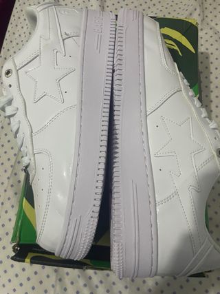 Zapatillas BAPE Blancas Talla 44