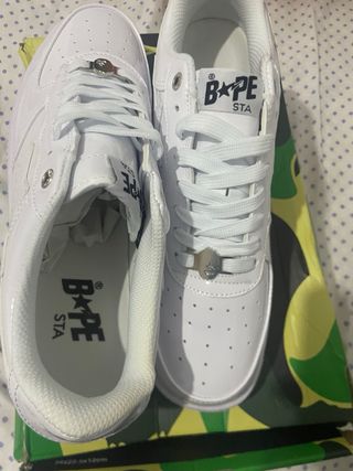Zapatillas BAPE Blancas Talla 44