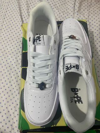 Zapatillas BAPE Blancas Talla 44