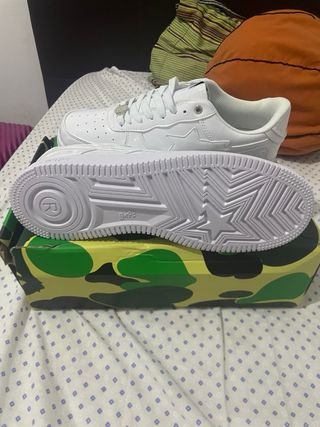 Zapatillas BAPE Blancas Talla 44
