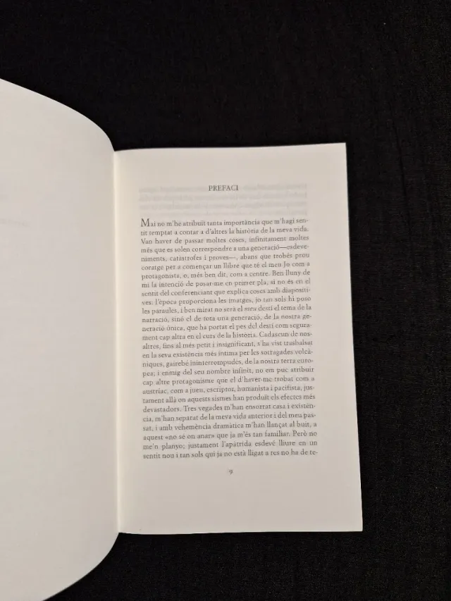 Stefan Zweig. El món d'ahir. Memòries d'un europeu