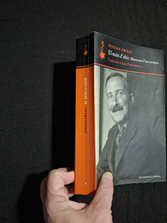 Stefan Zweig. El món d'ahir. Memòries d'un europeu