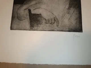 Cuadro Grabado de artista gaditano Hernán Cortés