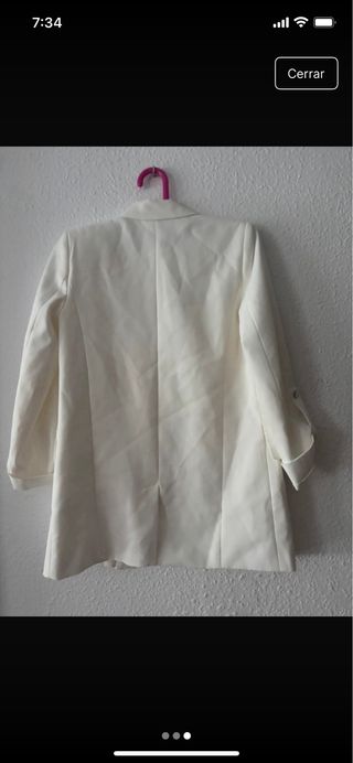 Blazer blanco elegante