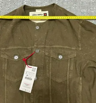 Chaqueta Zara Verde Oliva