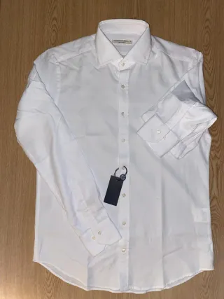 Camisa Purificación García Blanca Hombre