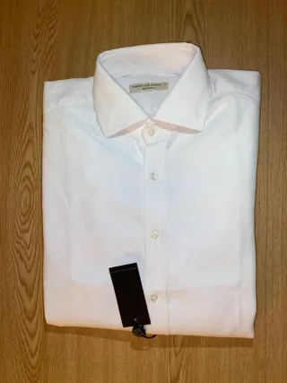Camisa Purificación García Blanca Hombre