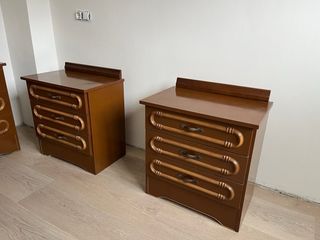 Cómoda, Mesitas de Noche y espejo a Juego