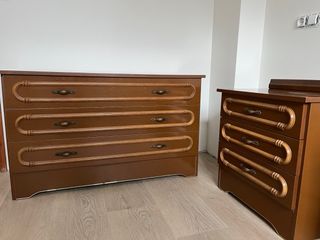 Cómoda, Mesitas de Noche y espejo a Juego