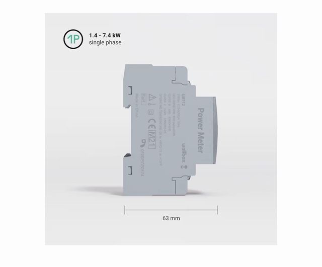 Medidor Consumo Eléctrico Wallbox EM112