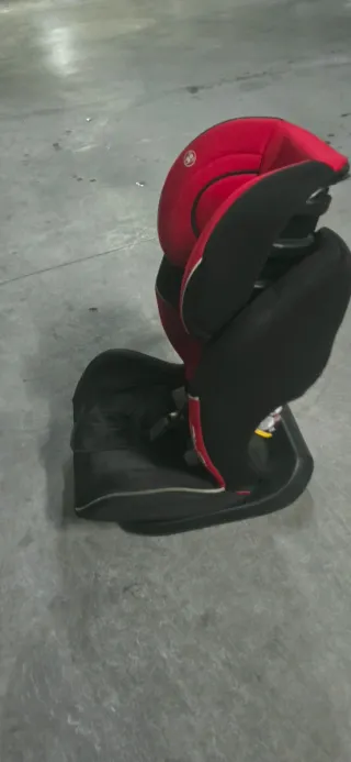 Silla de coche Nurse roja y negra