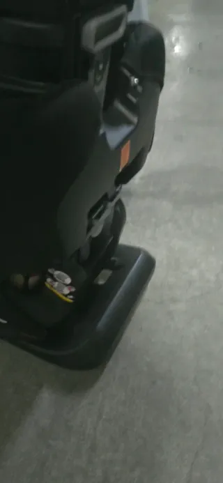 Silla de coche Nurse roja y negra