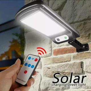 Lampione Stradale 160 LED Solare con Telecomando