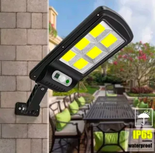 Lampione Stradale 160 LED Solare con Telecomando