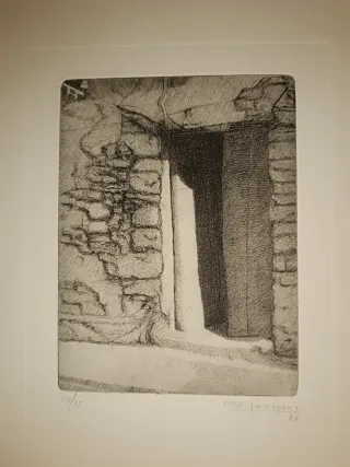 Cuadro Grabado al agua fuerte 30/35 (1983)