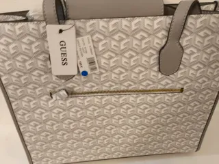 Borsa Guess con logo e strisce