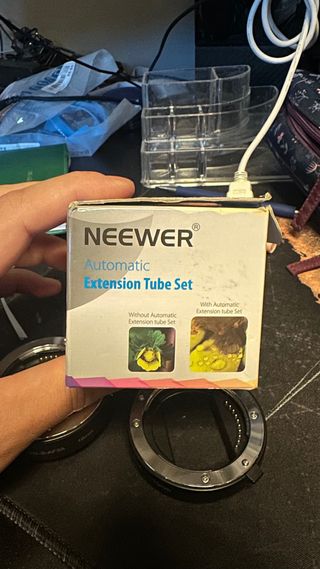 Tubos de extensión macro Neewer para Sony 10 16mm
