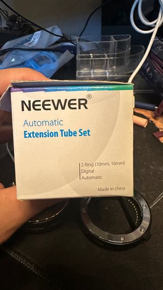 Tubos de extensión macro Neewer para Sony 10 16mm