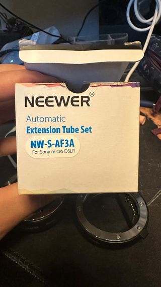 Tubos de extensión macro Neewer para Sony 10 16mm