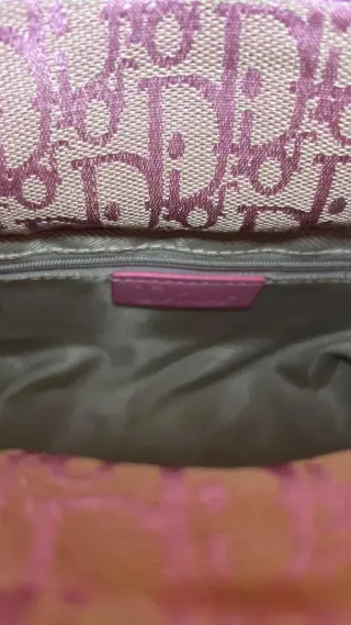 Bolso Dior Beige y Rosa