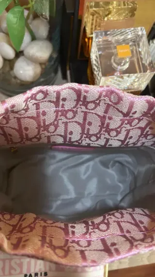 Bolso Dior Beige y Rosa