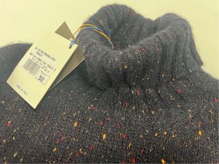 Maglione GALLIA uomo nero e grigio