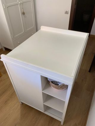 Cómoda cambiador Maison du Monde blanca