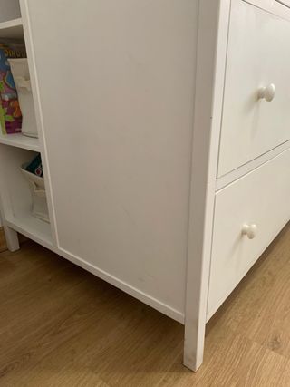 Cómoda cambiador Maison du Monde blanca