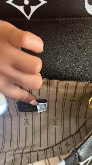 Bolso Louis Vuitton Negro y Blanco