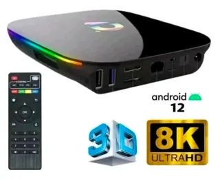 Smart TV Box Q-PLUS Android 13 RAM 8GB+128GB