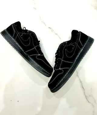 Travis Scott x Air Jordan 1 Black Phantom Talla 43