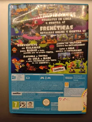Juego Splatoon Wii U