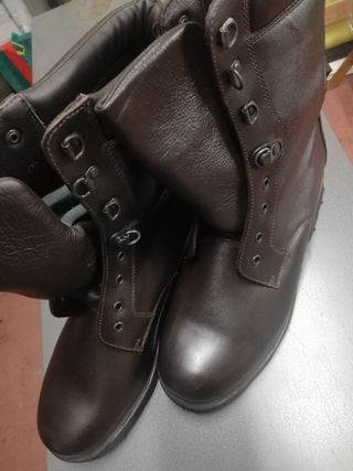 Anfibi Esercito Italiano in cuoio